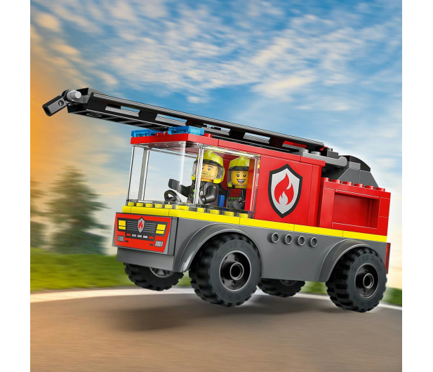LEGO City 60463 Wóz strażacki z drabiną - 1284122 - zdjęcie 8